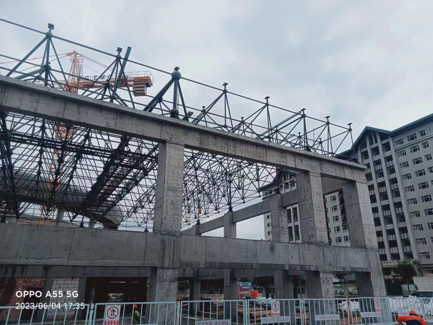 山东港澳金典工程案例——定西职业技术学院体育馆（体育馆）